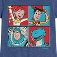 thumbnail image 3 of Toy Story 4 - Group Grid - Toddler & Youth Girls Short Sleeve Graphic T-Shirt, 3 of 5
