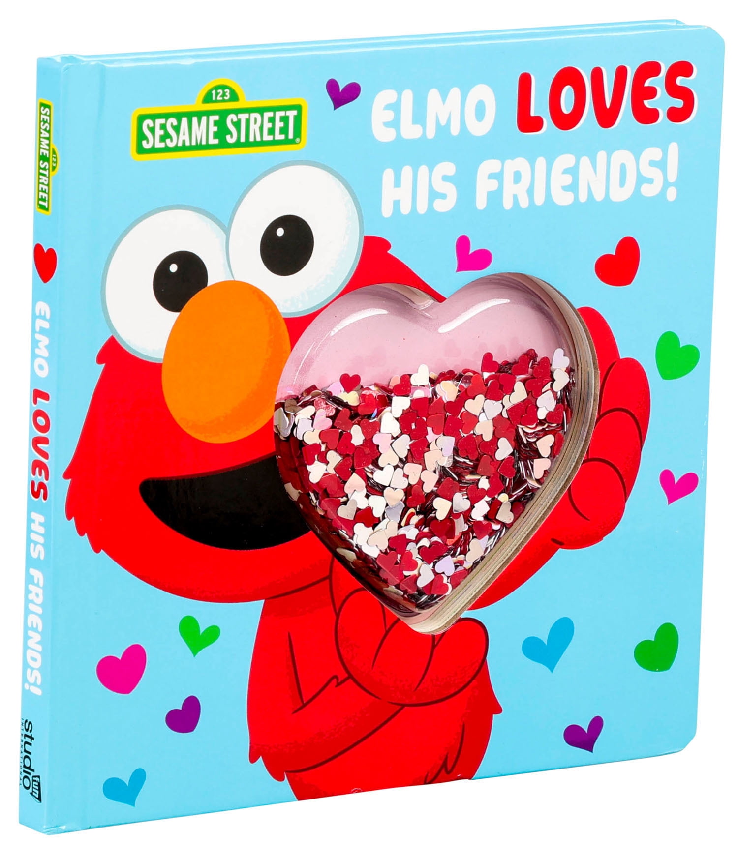 Sesame Street: Elmo Loves His Friends! (Board Book)