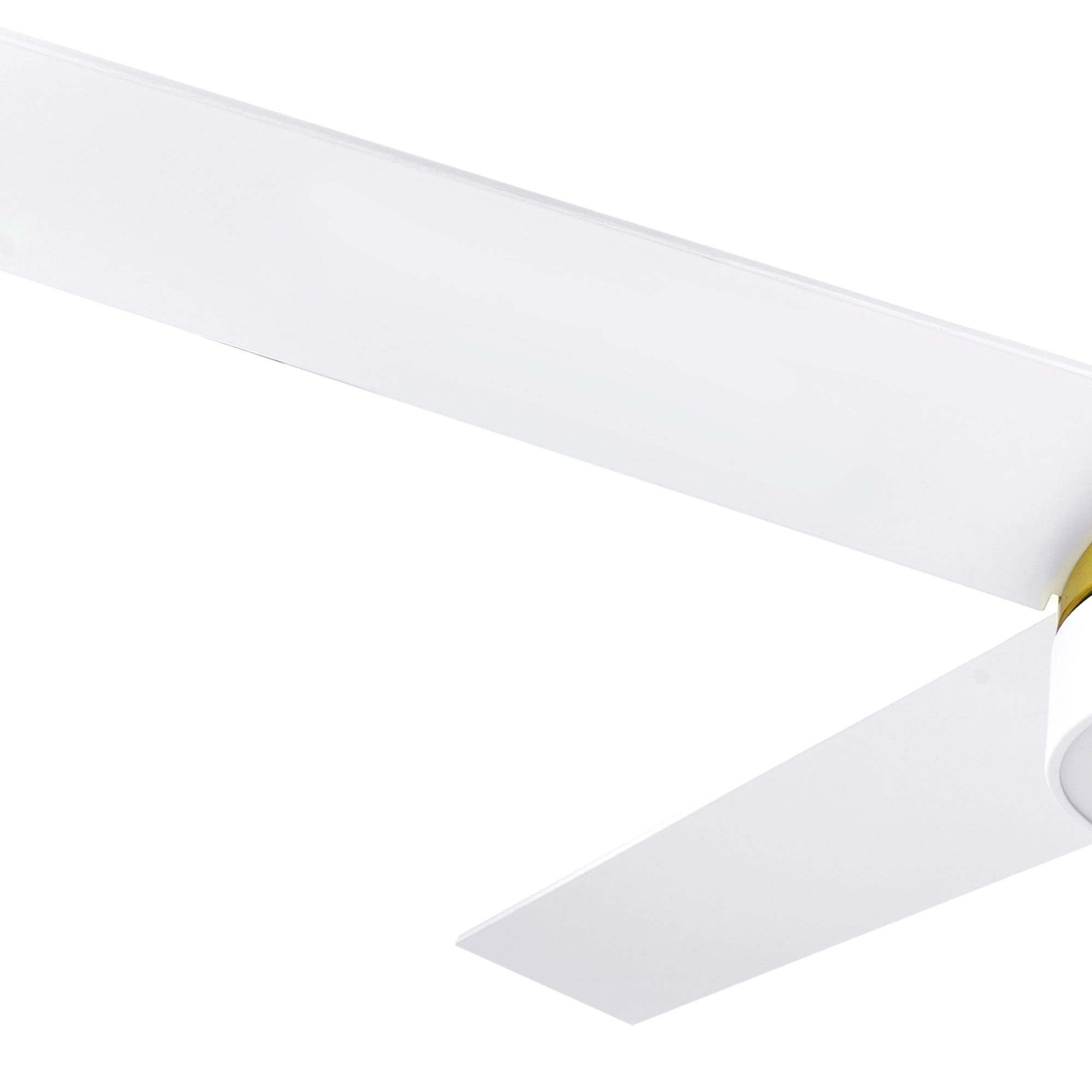 Uforic 52 Inch Ceiling Fans with Light and Remote, Modern Dimmable Fan for Indoor Outdoor