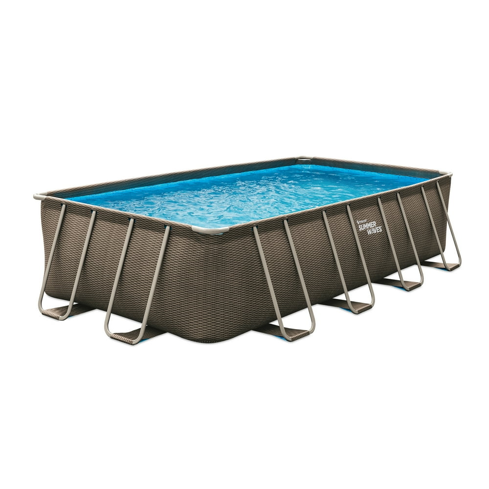 rattan swimming pool