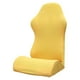 thumbnail image 4 of Silla de oficina, silla de escritorio, silla ergonómica con reposabrazos, compacta, giratoria 360 degree amarillo, 4 of 9