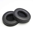 thumbnail image 3 of Matsuzay 1 par de almohadillas para auriculares de esponja de PU, portátil, Universal, a prueba de polvo, lavable, taza para auriculares, barra Cables de audio/vídeo Negro 80 mm, 3 of 6