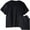 Black, variant on Big Men's Pocket Tees, 4-Pack