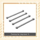 thumbnail image 3 of Ejes de transmisión Ounissouiy 4 piezas 1/18 metal para Coche RC, 3 of 6