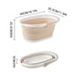 thumbnail image 3 of Cubo grande para fregona con asa para limpieza del hogar, cubo de agua plegable multiusos para exteriores que ahorra espacio para acampar y pescar., 3 of 9