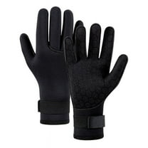 1Pair 3mm Wetsuit Gloves Thermal Anti Slip Neoprene Scuba Diving Gloves Surfing Gloves for Spearfishing Swimming M