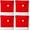 4PCS, variant on Santa Hat Chair Covers Santa Clause Hat Chair Back Cap Non Woven Kitchen Chair Covers Sets for Christmas Banquet Decorations