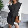 thumbnail image 1 of Mode Femmes Décontracté Bretelles Gilet Sans Manches Robe Tricotée, 1 of 5