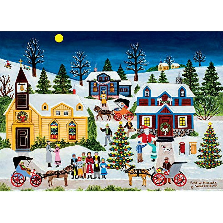 Ceaco - Jane Wooster Scott - Festive Moments - 1000 Piece Jigsaw