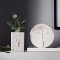 thumbnail image 3 of POINTERTECK Visage Humain Expression Plantes Pot Vase Jardinier Bureau à Domicile Décor Cadeau, 3 of 10