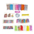 thumbnail image 2 of Kit de Suministros para Juguetes, Bolas de Espuma con Purpurina, de Pecera, Conchas, Abalorios de Juguete, Rebanadas de Frutas, Juguetes Juego de 82 piezas. Macarena Equipo para hacer limo, 2 of 8