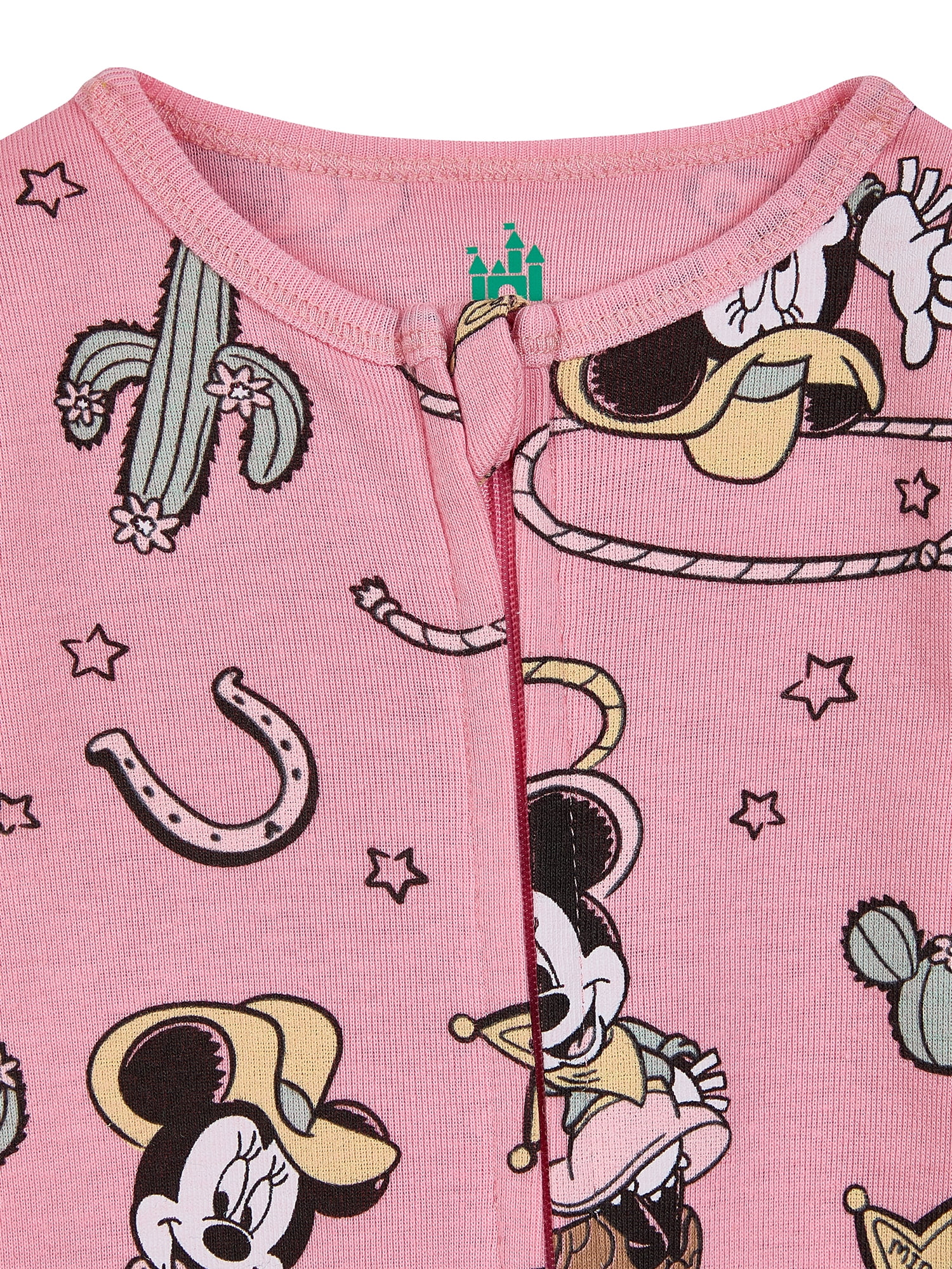 Character Baby Two-Way Zip Front Footed Sleep N Play Pajamas, Sizes Newborn-6/9 Months