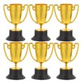 thumbnail image 3 of 6 mini copas de trofeo para niños, pequeñas copas de plástico doradas para competiciones deportivas, recuerdos de fiesta, premios escolares, premios para el aula, 3 of 7