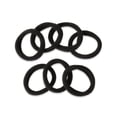 thumbnail image 3 of Equate Nylon Ponytail Holders, Black, 20 Count, 3 of 6