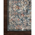 thumbnail image 5 of Loloi Cassandra Collection CSN-05 Blue / Multi Oriental Area Rug 2'-6" x 7'-9", 5 of 7