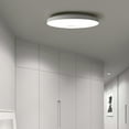 thumbnail image 4 of Binwennn Voice Control Motion Sensor Ceiling Light Wired 23/30CM Motion Activated Flush Mount Lighting Fixture 12W LED Ceiling Light For Closet Hallway Porch Laundry Garage Basements 6000K Bathroom, 4 of 4