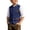 Dark Blue, variant on Clever Boys German Festival Style Lightweight Vest Jacket For Kids Striped Sleeveless Coat Daily Casual Outdoor Wear