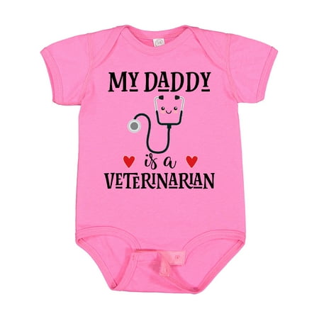 

Inktastic Veterinarian Daddy Vet Gift Baby Boy or Baby Girl Bodysuit