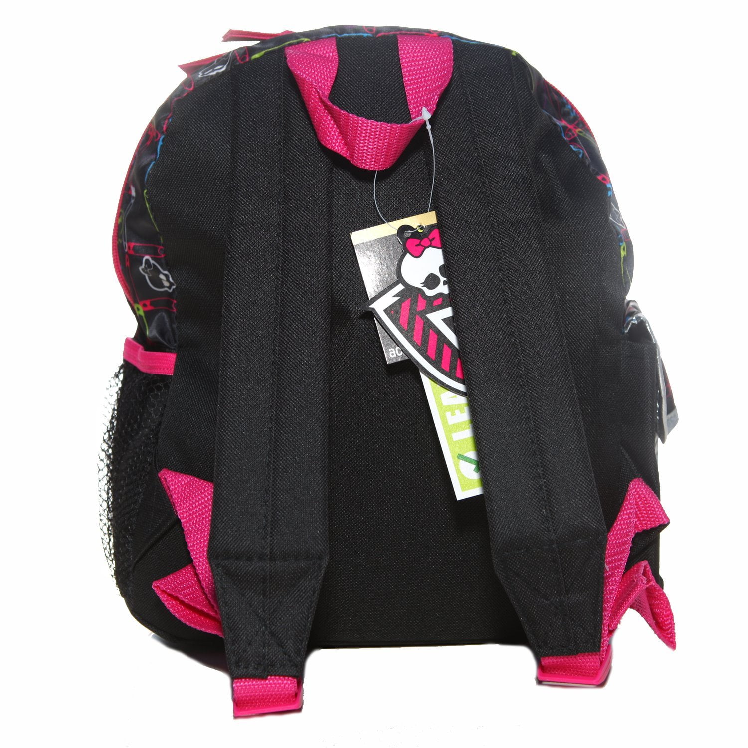 Monster High Small Backpack 12 Inches - - 8 Girls Silver School Bag New 80055 for age 4 Years and Up