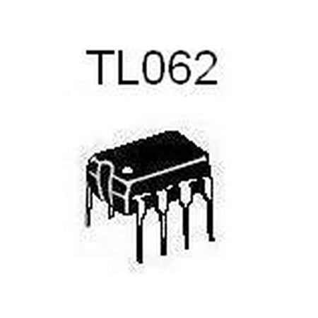 Dual Op Amp IC - TL062 - 4 pieces, Dual Op Amp, 1MHz By Nat