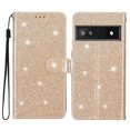 thumbnail image 6 of For Google Pixel 6 Pro Wallet Case Bling Shiny Premium PU Leather with RFID Blocking Card Slots Holder Magnetic Flip Kickstand Shockproof Wrist Strap Cover For Google Pixel 6 Pro, Gold, 6 of 7
