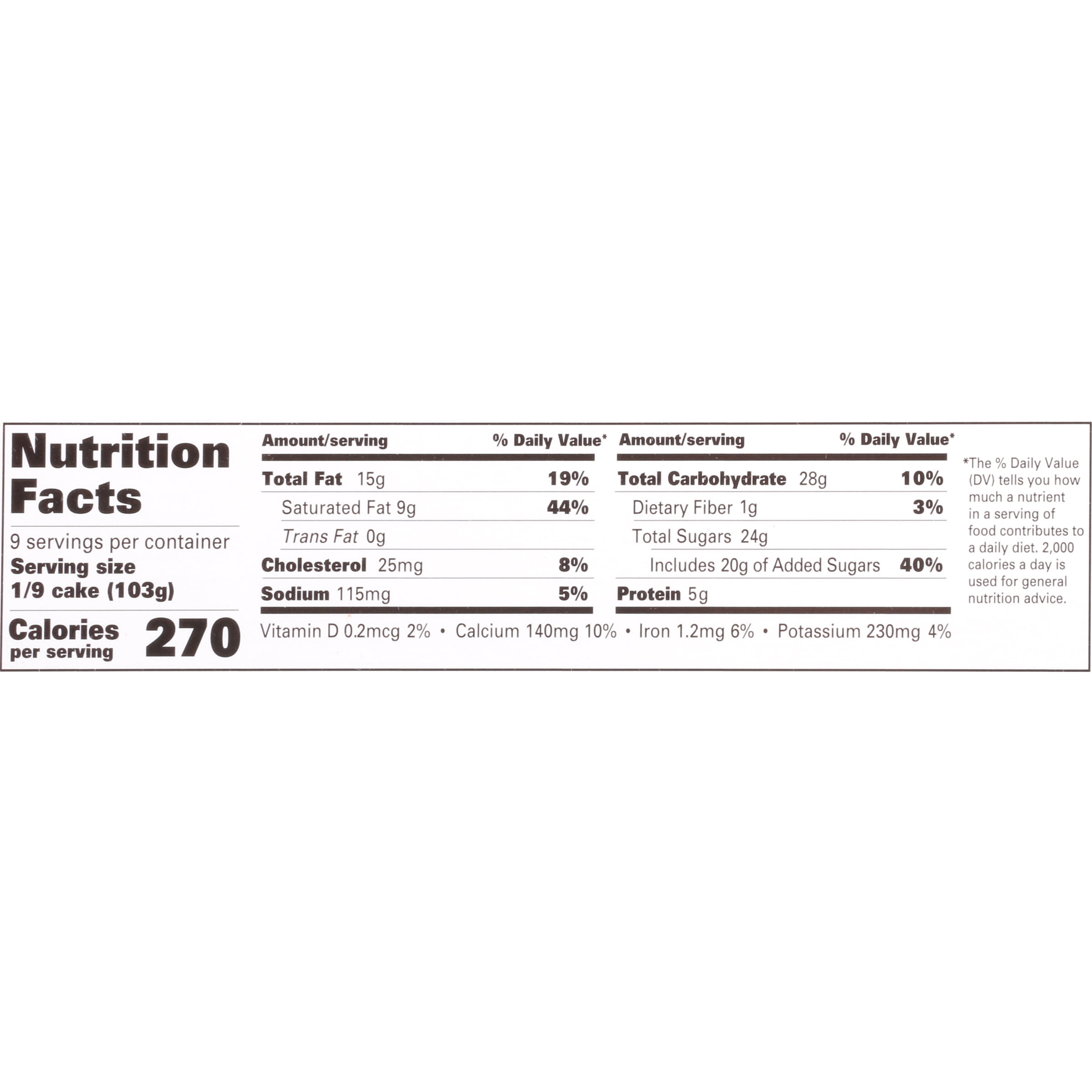 Reese's Premium Peanut Butter Ice Cream Cake, 46oz (Frozen)