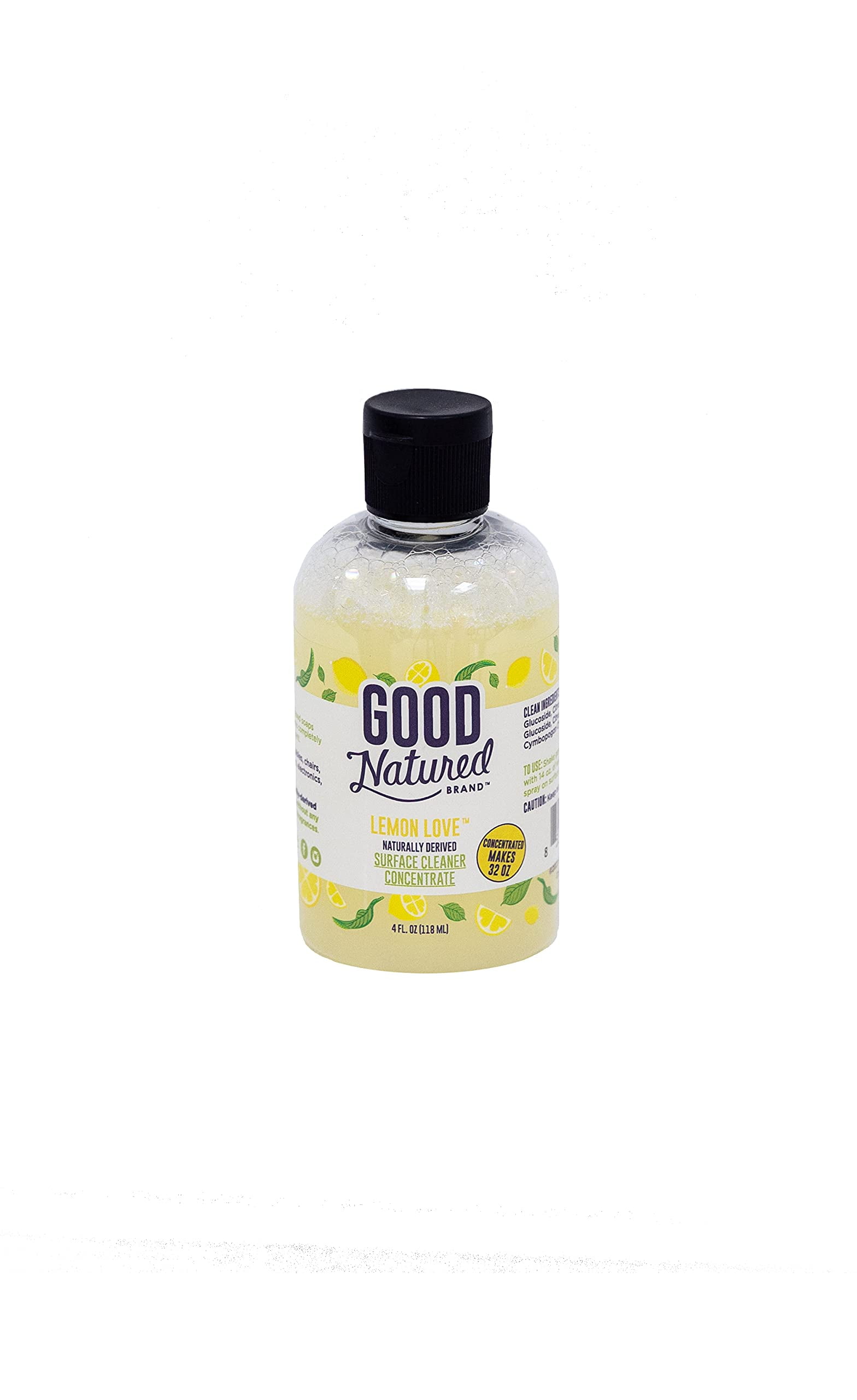 Good Natured Brand MultiSurface Cleaner Concentrate, Lemon Love