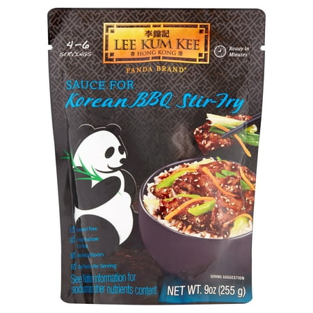 (3 Pack) Lee Kum Kee Hong Kong Panda Brand Sauce for Korean BBQ Stir-Fry, 9
