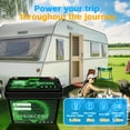 thumbnail image 5 of Hysincere 12V 50Ah LiFePO4 Lithium Battery, 50A BMS Deep Cycle Rechargeable Lithium Battery with Up to 4000 Cycles for RV, Solar, Trolling Motor, Travel Trailer, Energy Storage, 5 of 8