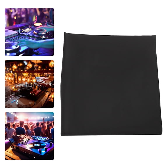 DJ Event Booth Facade Scrims, DJ Display Stand Scrims, Portable DJ Facade Booth Table Scrims, DJ Facade Booth Portable Event Cover