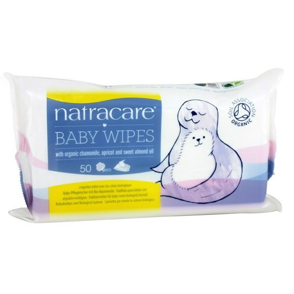 Natracare - Organic Baby Wipes - 50 Wipe(s)