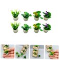 thumbnail image 3 of COOPHYA 8pcs Realistic Mini Plants Assorted Color Small Greenery Decor for Table Decorations, 3 of 7
