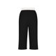 thumbnail image 4 of Pantalones Elásticos de Cintura para Mujeres Capris de Salida Casual Sólido con Bolsillos, Capris de Mujer para el Verano, 4 of 6