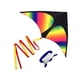 thumbnail image 2 of Cometa Delta Rainbow con cuerda y Cola Cola Triangulo Grande, 2 of 7