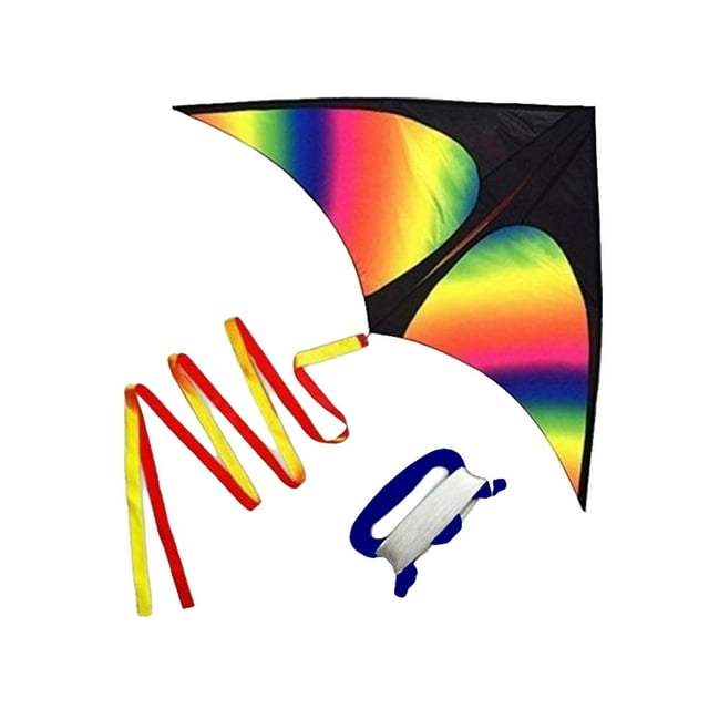 koolsoo Giant Delta Kite, Fly Kite Easy to Fly Single Line Huge with String for Family