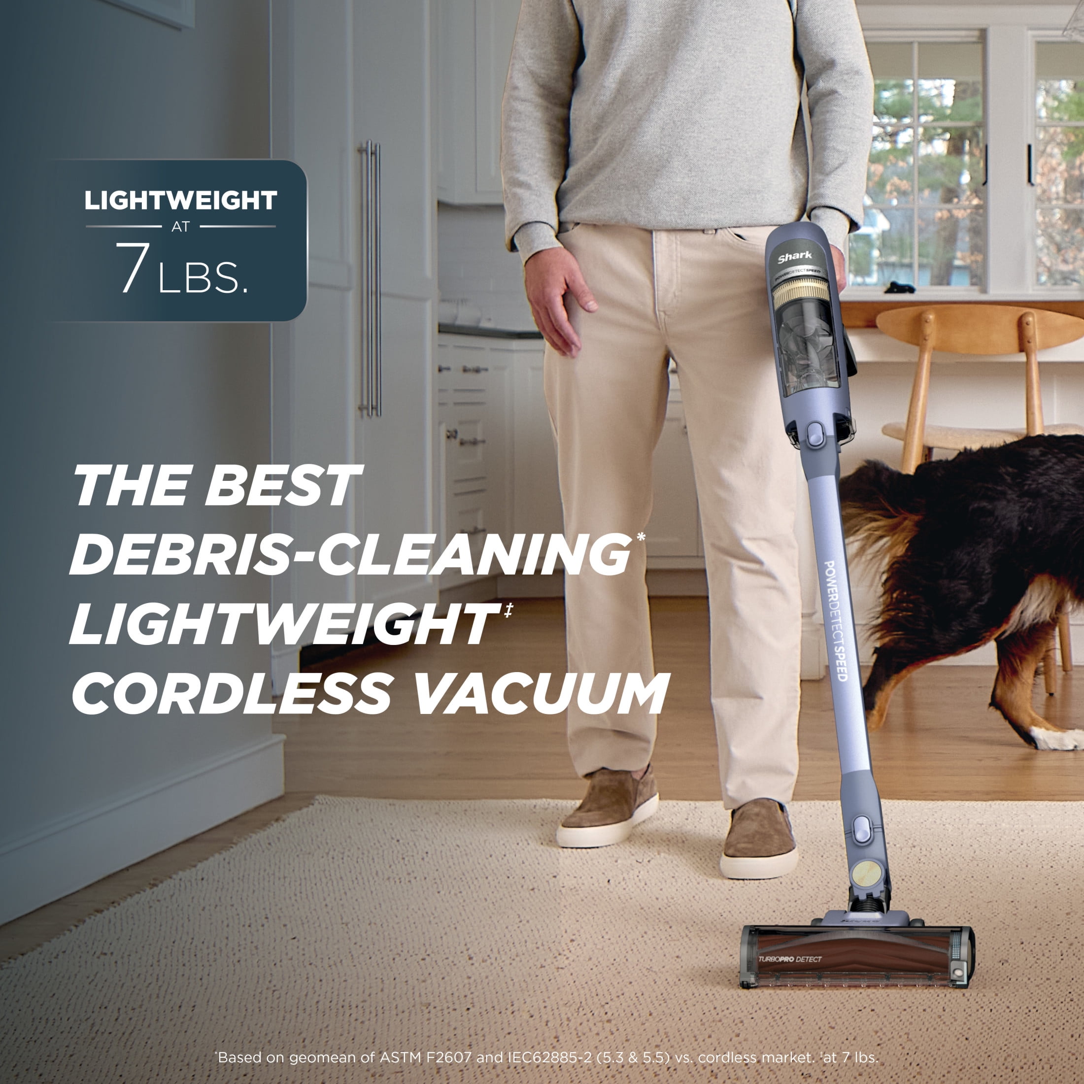 Shark PowerDetect Speed Clean & Empty System Cordless Stick Vacuum, 60 Min Runtime, Auto-Empty Dock, IA3140