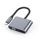 thumbnail image 1 of Adaptador LYD USB C a HDMI y VGA, adaptador convertidor de video USB tipo C a VGA HDMI UHD LYD Otros accesorios periféricos de computadora, 1 of 2