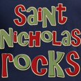 thumbnail image 3 of CafePress - Saint Nicholas Rocks Long Sleeve Dark T Shirt - Long Sleeve Dark T-Shirt, 3 of 4