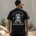 thumbnail image 2 of Veylor Haus Feral & Unhinged Moms Club Graphic, Unisex Cotton Blend Crewneck Tee, 2 of 9