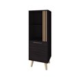 thumbnail image 2 of Storage Cabinet with Multi - Function | Display Books and Hide Belongings in Bedrooms | Melamine - Coated Particle Board with Scratch Resistance | Keep Rooms Organized, 2 of 2