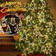 thumbnail image 4 of 5pcs Set Of Led Christmas Lights Window Hanging Lights Holiday Decoration Sucker Lights, 4 of 7