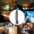 thumbnail image 3 of Potente linterna LED, potente linterna LED, linterna LED USB, linterna USBLED, acabado de lujo, 3 of 8
