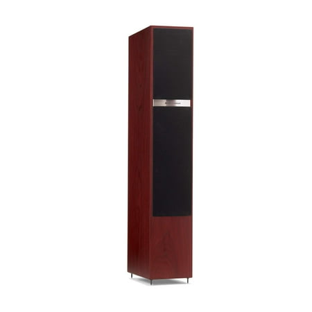 MartinLogan - Motion Dual 6-1/2" Passive 2.5-Way Floor Speaker (Each) - Red Walnut