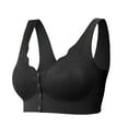 thumbnail image 2 of LLYWEY Padded Bras for Women No Underwire Discounts Wireless Bralette Ladies Underwire Bra Style-1308 Women Push-Up Bra Feature Adult Female Bralette Sports Bras Black 44B, 2 of 6