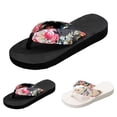 thumbnail image 6 of jiaxiM Platform Flip Flops for Women Thong Sandals for Women Dressy Flexible Summer House Slippers for Women Non- Thick Sole Orthofeet Shoes for Women for Beach,travel,water or Poolside, 6 of 7