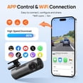 thumbnail image 4 of Dash Cam 70mai M310 1296P QHD WiFi 130° FOV de gran angular, 4 of 9