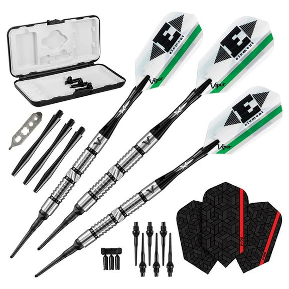 Viper Element 90 Percent 18 Gram Tungsten Soft Tip Shark Fin Barrel Darts