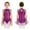 Hot Pink, variant on Girls Mermaid Princess Dress Tulle Mock Neck Ballet Leotard Tailskirts Show Mint 10