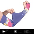 thumbnail image 3 of Fotbe Dog Washes in a Pink Bath UV Sun Protection Arm Sleeves - Tattoo Cover Up - Basketball Arm Sleeve UPF 50 Cooling for Men Women, 3 of 8