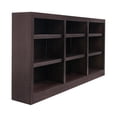 thumbnail image 2 of Pemberly Row Traditional 36" x 72" Wood Bookcase in Espresso, 2 of 7